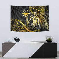 Filipinos Lapu Lapu Hero Tapestry Gold Polynesian Tribal Tattoo LT05 - Polynesian Pride