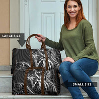 Filipinos Lapu Lapu Hero Travel Bag Black Polynesian Tribal Tattoo