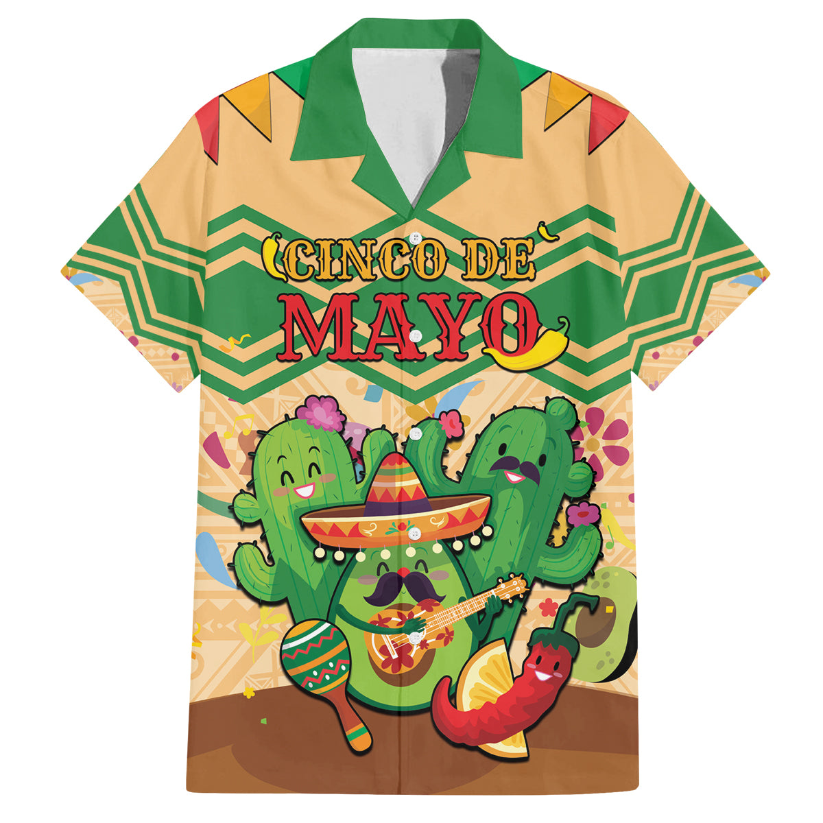 Personalised Hawaii Cinco De Mayo Family Matching Summer Maxi Dress and Hawaiian Shirt Funny Style LT05 Dad's Shirt - Short Sleeve Brown - Polynesian Pride