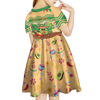Personalised Hawaii Cinco De Mayo Kid Short Sleeve Dress Funny Style