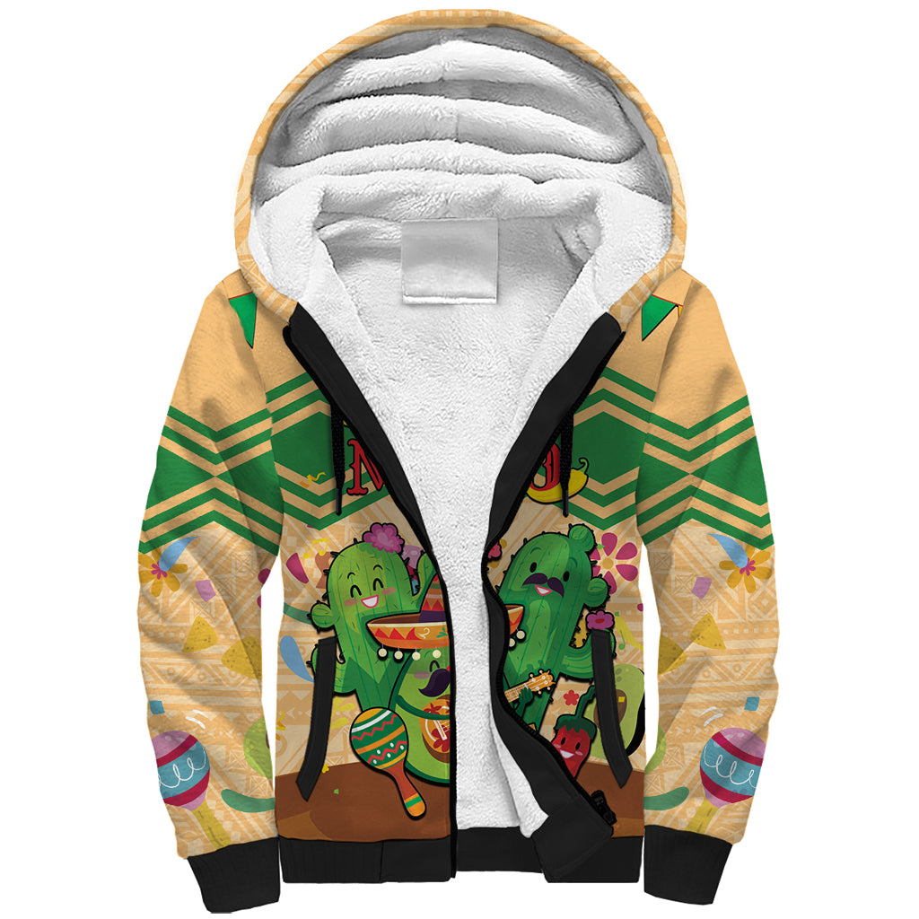 Personalised Hawaii Cinco De Mayo Sherpa Hoodie Funny Style