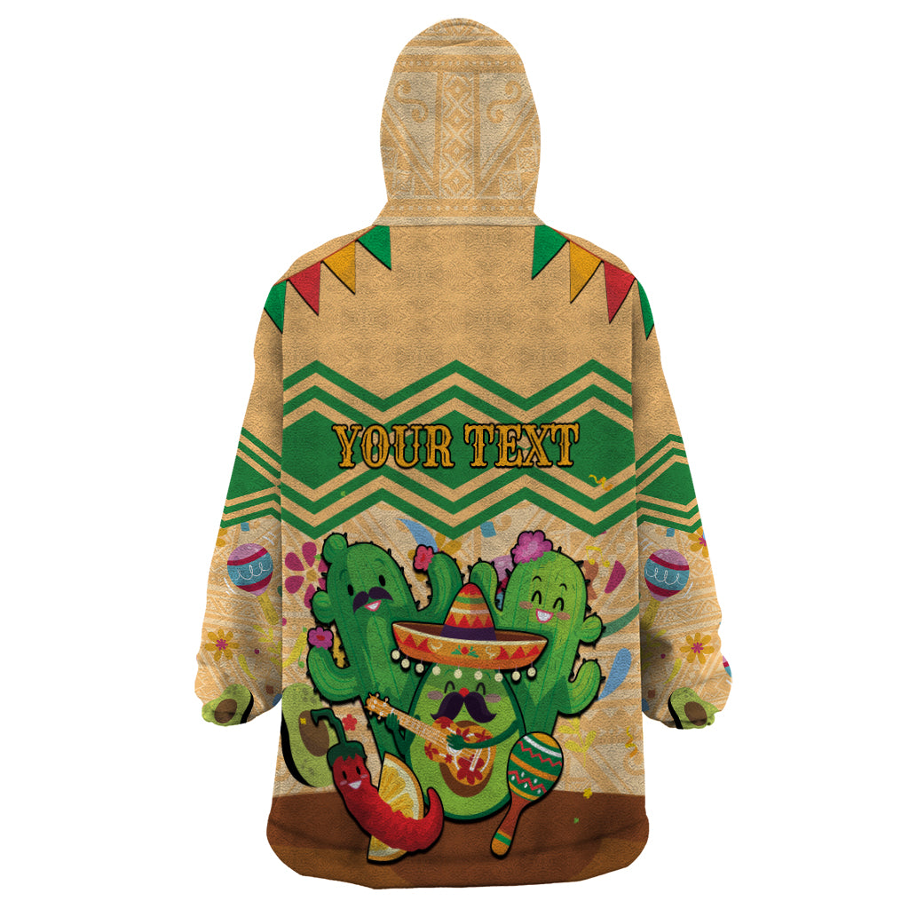 Personalised Hawaii Cinco De Mayo Wearable Blanket Hoodie Funny Style