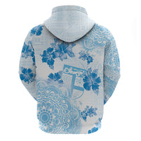 Happy Fiji Girmit Day Hoodie Fijian Tapa With Mandala Pattern LT05 - Polynesian Pride