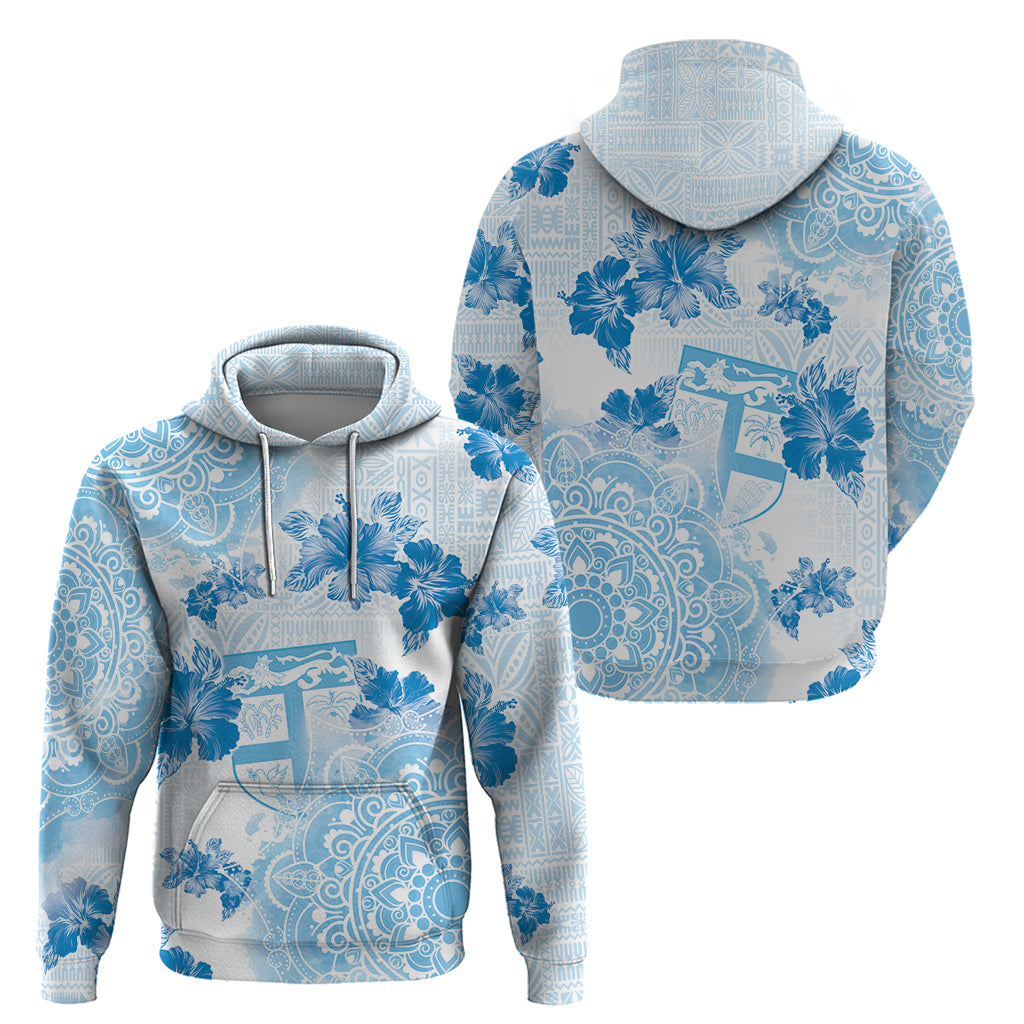 Happy Fiji Girmit Day Hoodie Fijian Tapa With Mandala Pattern LT05 - Polynesian Pride