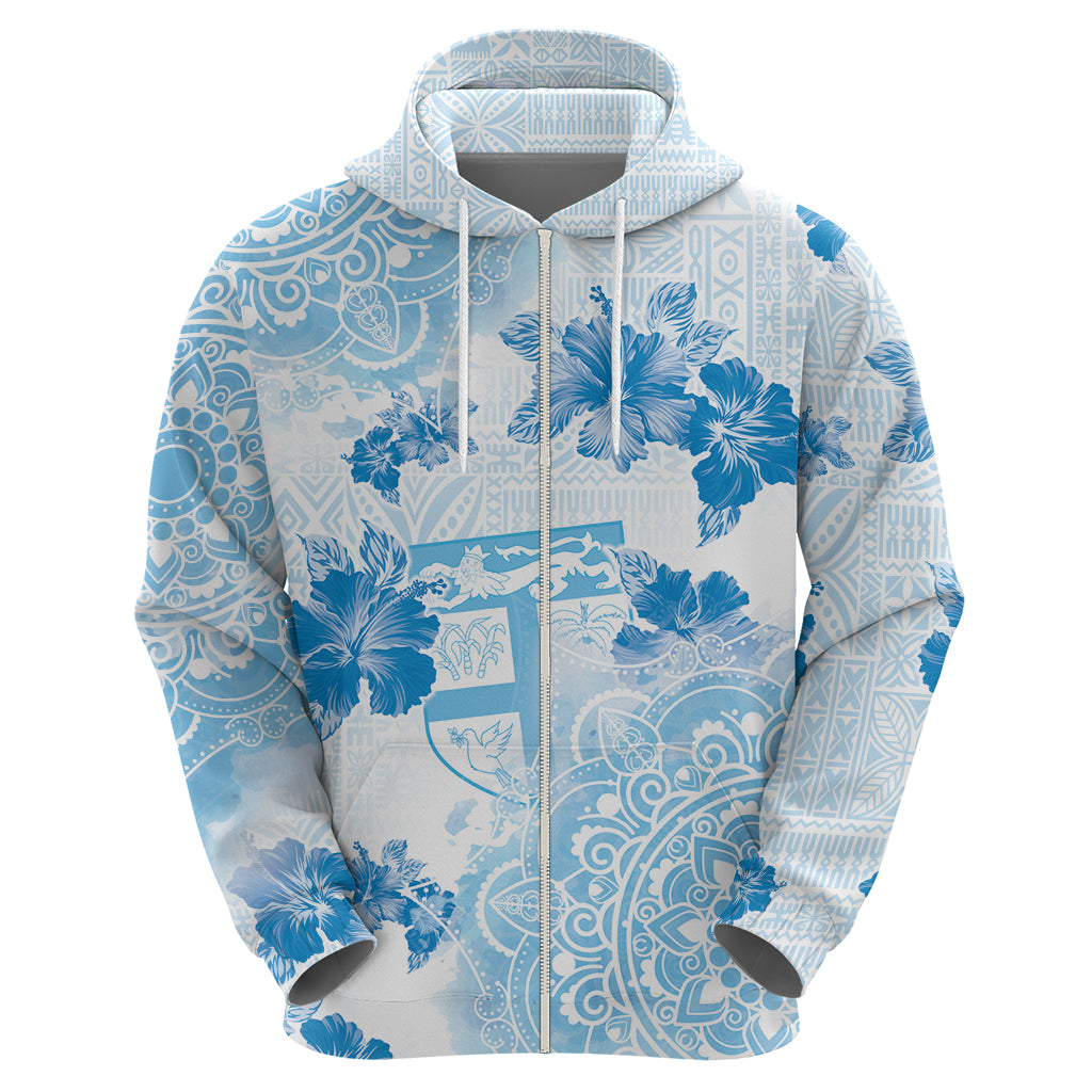 Happy Fiji Girmit Day Hoodie Fijian Tapa With Mandala Pattern LT05 - Polynesian Pride