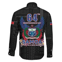 Samoa 64th Independence Anniversary Family Matching Puletasi and Hawaiian Shirt