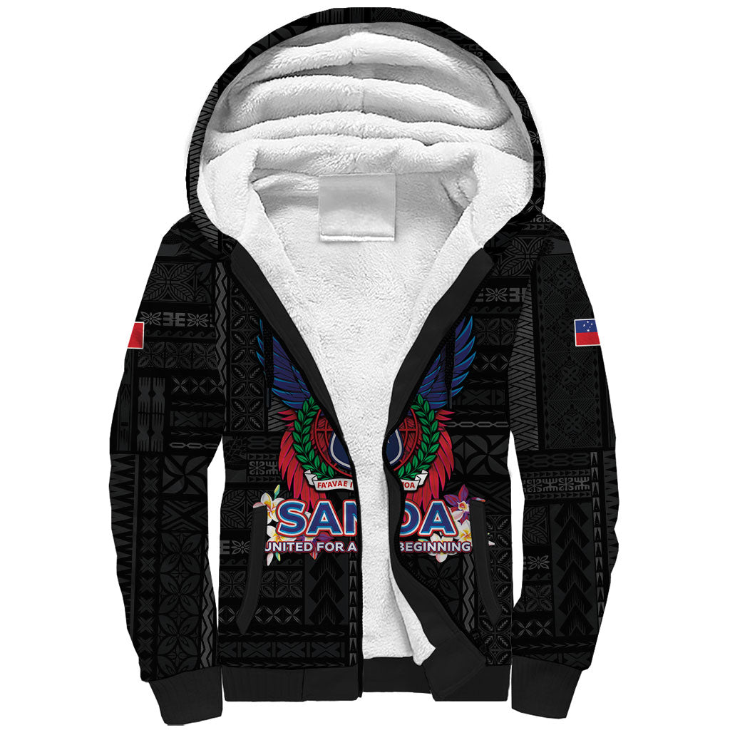 Samoa 64th Independence Anniversary Sherpa Hoodie