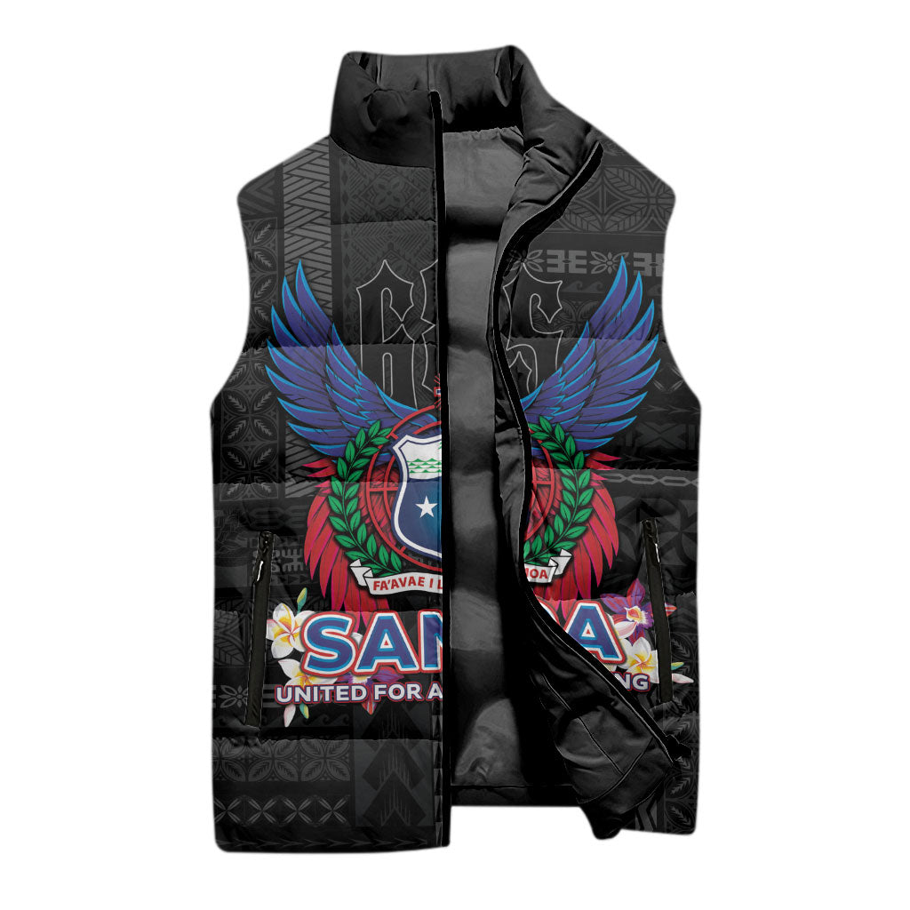 Samoa 64th Independence Anniversary Sleeveless Puffer Jacket