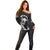 Hawaii King Kamehameha Day Parade Off Shoulder Sweater With Pa'u Riders Plumeria Kakau Tribal Pattern