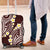 Plumeria With Oxblood Polynesian Tattoo Pattern Luggage Cover