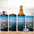 Personalised Happy 54th Fiji Day 4 in 1 Can Cooler Tumbler Forever Fiji With Tapa Tribal Pattern