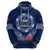 Samoa Rugby Hoodie World Cup 2023 Coat Of Arms With Polynesian Pattern LT05 - Polynesian Pride