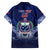 Custom Samoa Rugby Family Matching Long Sleeve Bodycon Dress and Hawaiian Shirt World Cup 2023 Coat Of Arms With Polynesian Pattern LT05 - Polynesian Pride