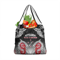 New Zealand Waitangi Day Grocery Bag Aotearoa Te Ra O Waitangi Manaia Maori Pattern