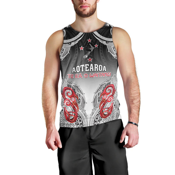Papua New Guinea Combine New Zealand Maori Aotearoa Heritage Men Tank Top - LT12 main image 1