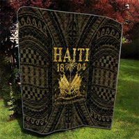 Haiti 1804 Quilt Polynesian Gold Neg Maron