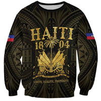 Haiti 1804 Sweatshirt Polynesian Gold Neg Maron