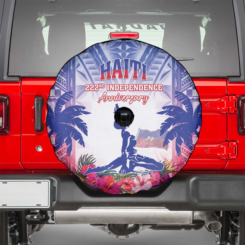 Haiti Independence Day Spare Tire Cover Neg Maron Polynesian Style LT05