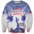 Personalised Haiti Independence Day Sweatshirt Neg Maron Polynesian Style LT05