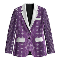 Purple Samoa Malu Tattoo Inspired Blazer - Polynesian Pride