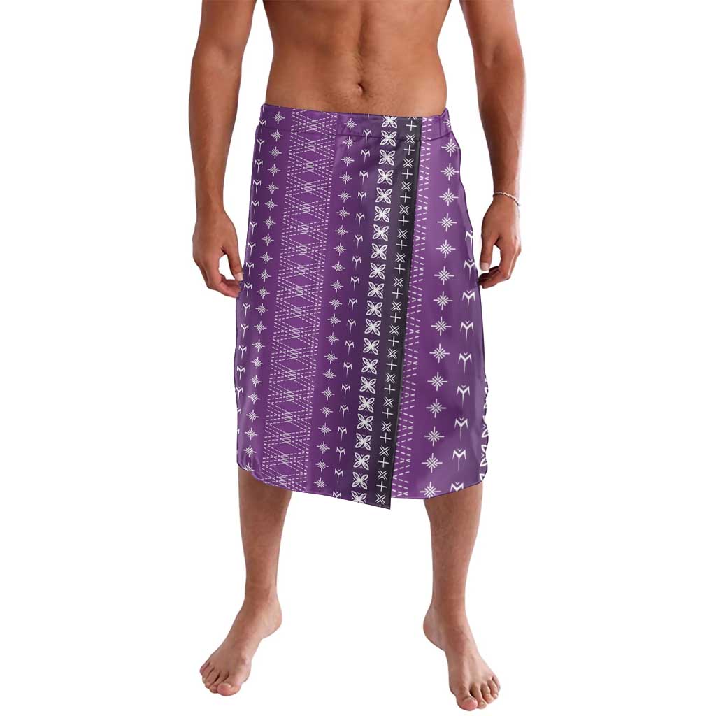 Purple Samoa Malu Tattoo Inspired Lavalava - Polynesian Pride