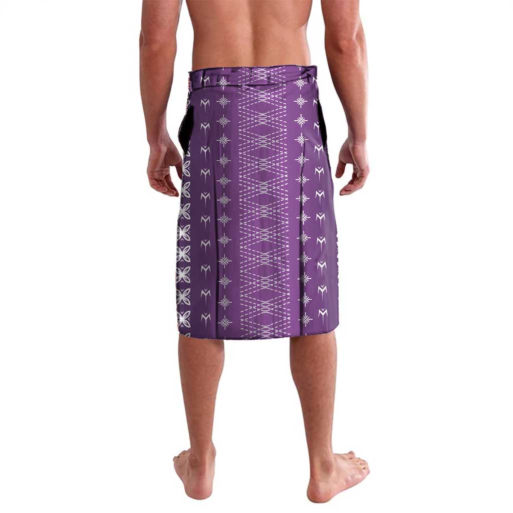 Purple Samoa Malu Tattoo Inspired Lavalava - Polynesian Pride