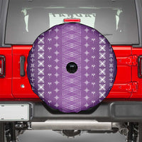 Purple Samoa Malu Tattoo Inspired Spare Tire Cover LT05 - Polynesian Pride