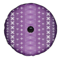 Purple Samoa Malu Tattoo Inspired Spare Tire Cover LT05 - Polynesian Pride