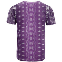 Purple Samoa Malu Tattoo Inspired T Shirt LT05 - Polynesian Pride