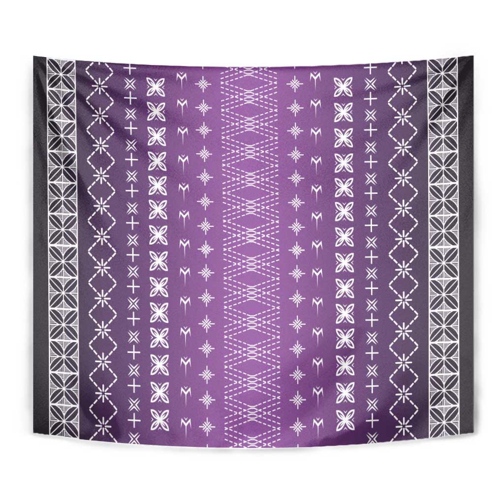 Purple Samoa Malu Tattoo Inspired Tapestry - Polynesian Pride