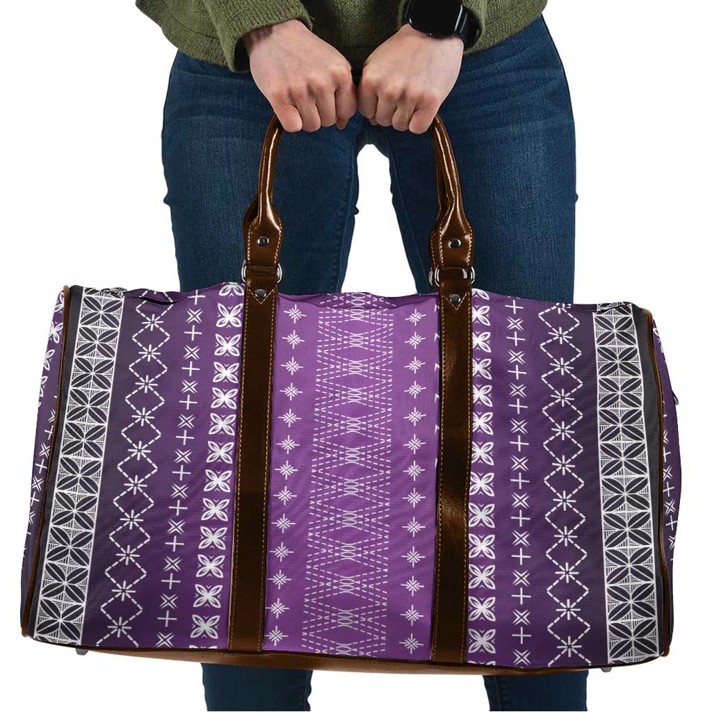 Purple Samoa Malu Tattoo Inspired Travel Bag - Polynesian Pride