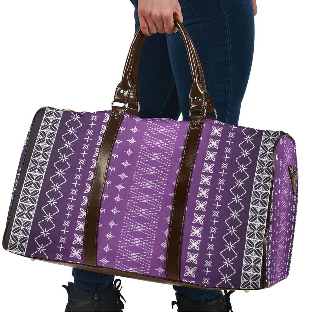 Purple Samoa Malu Tattoo Inspired Travel Bag - Polynesian Pride