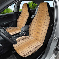 Beige Samoa Malu Tattoo Inspired Car Seat Cover - Polynesian Pride