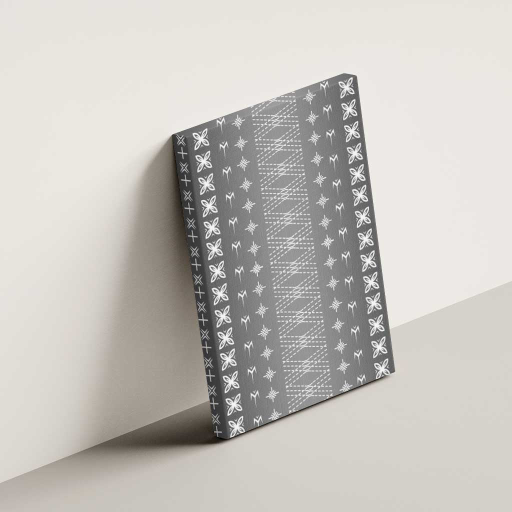 Black Samoa Malu Tattoo Inspired Canvas Wall Art - Polynesian Pride