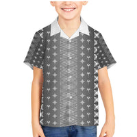 Black Samoa Malu Tattoo Inspired Family Matching Mermaid Dress and Hawaiian Shirt - Polynesian Pride