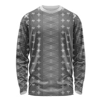 Black Samoa Malu Tattoo Inspired Long Sleeve Shirt LT05 Unisex Black - Polynesian Pride