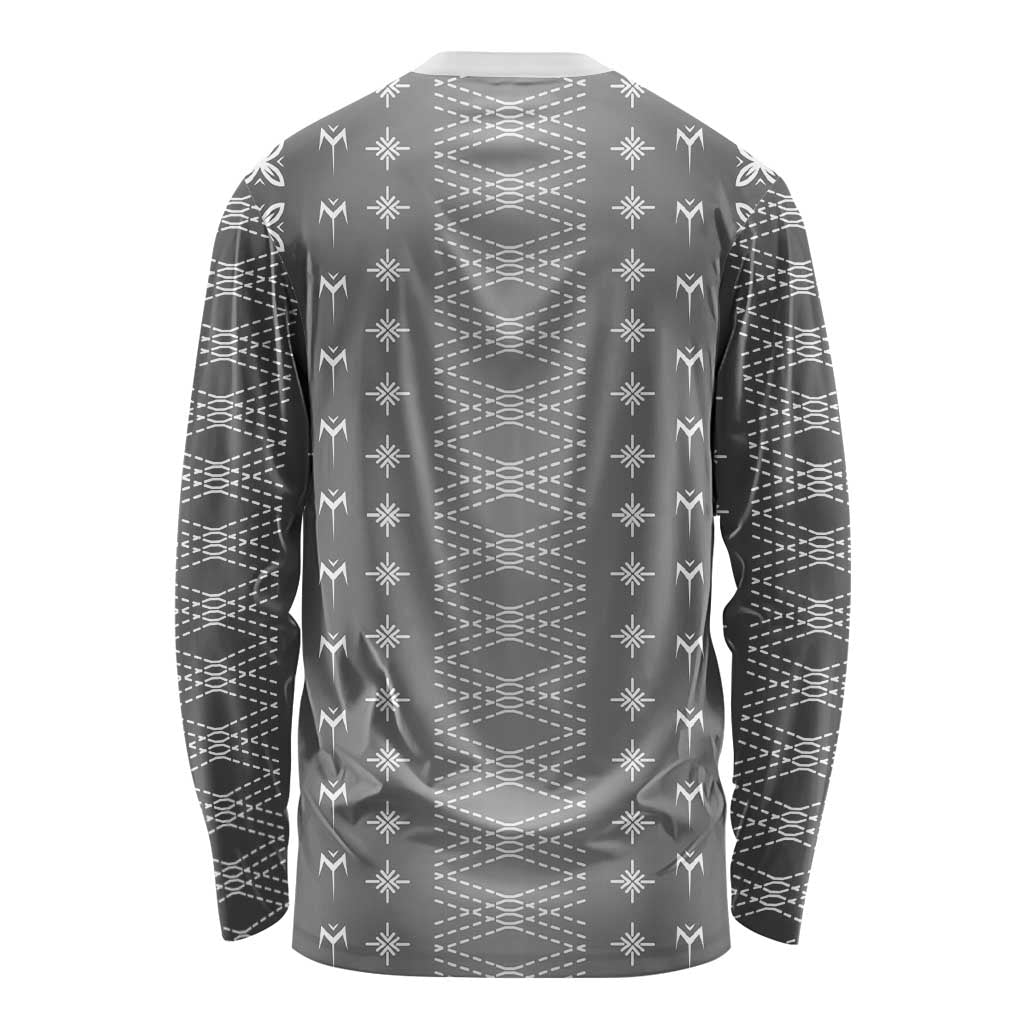 Black Samoa Malu Tattoo Inspired Long Sleeve Shirt LT05 - Polynesian Pride