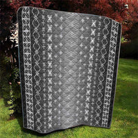 Black Samoa Malu Tattoo Inspired Quilt LT05 - Polynesian Pride