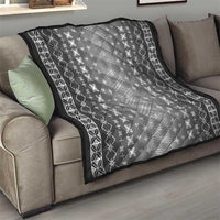 Black Samoa Malu Tattoo Inspired Quilt LT05 - Polynesian Pride