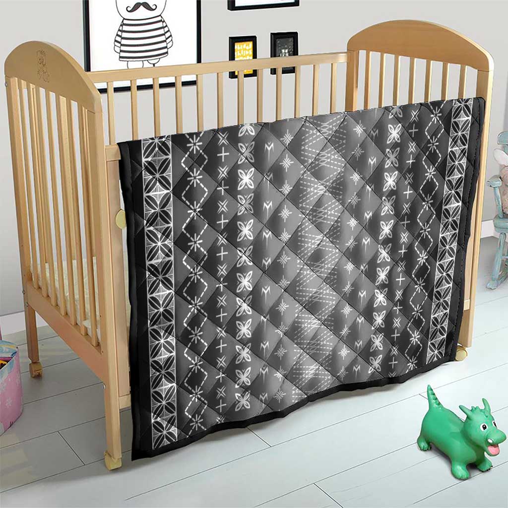 Black Samoa Malu Tattoo Inspired Quilt LT05 - Polynesian Pride