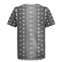 Black Samoa Malu Tattoo Inspired Rugby Jersey - Polynesian Pride
