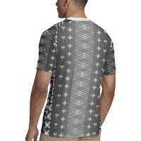 Black Samoa Malu Tattoo Inspired Rugby Jersey - Polynesian Pride