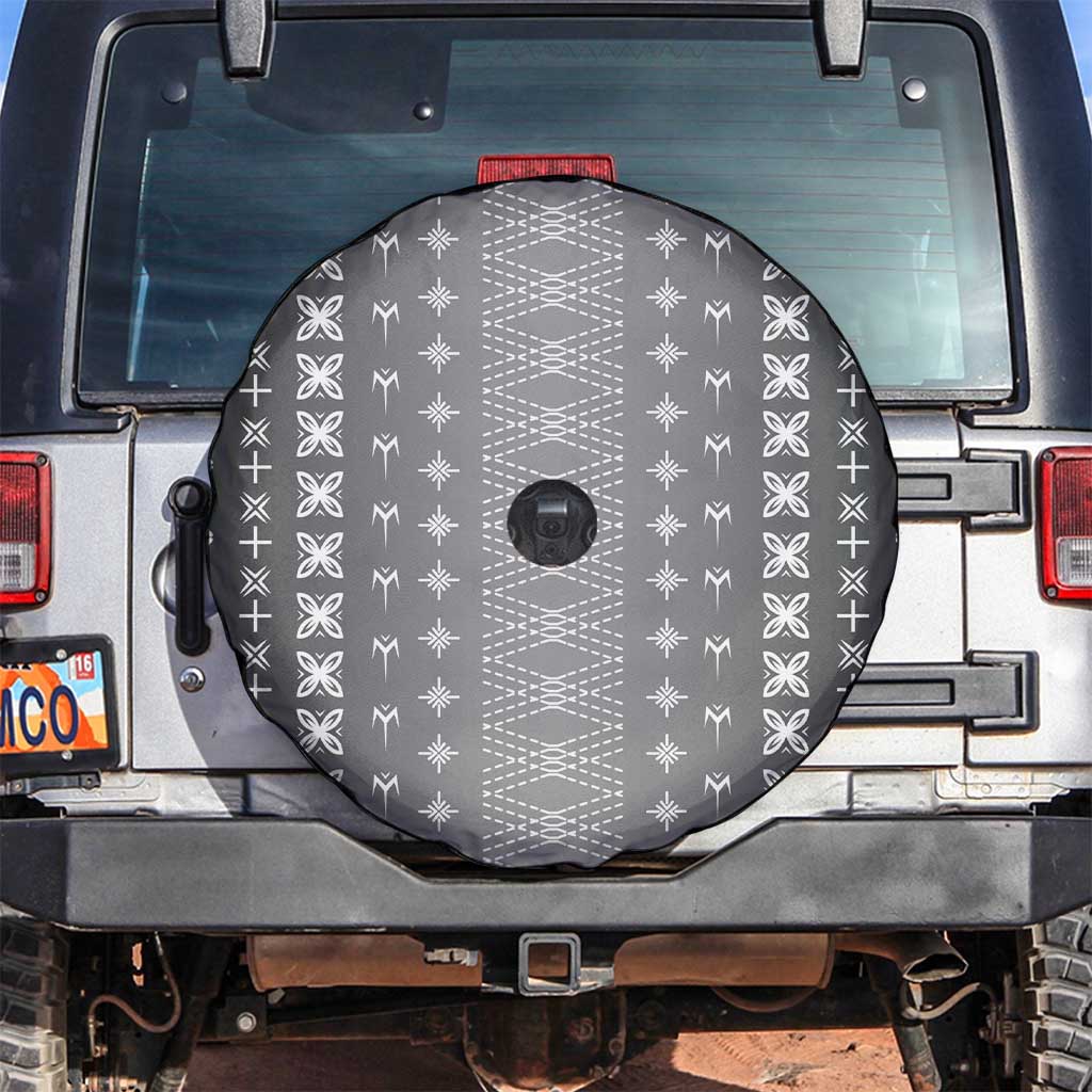 Black Samoa Malu Tattoo Inspired Spare Tire Cover LT05 Black - Polynesian Pride