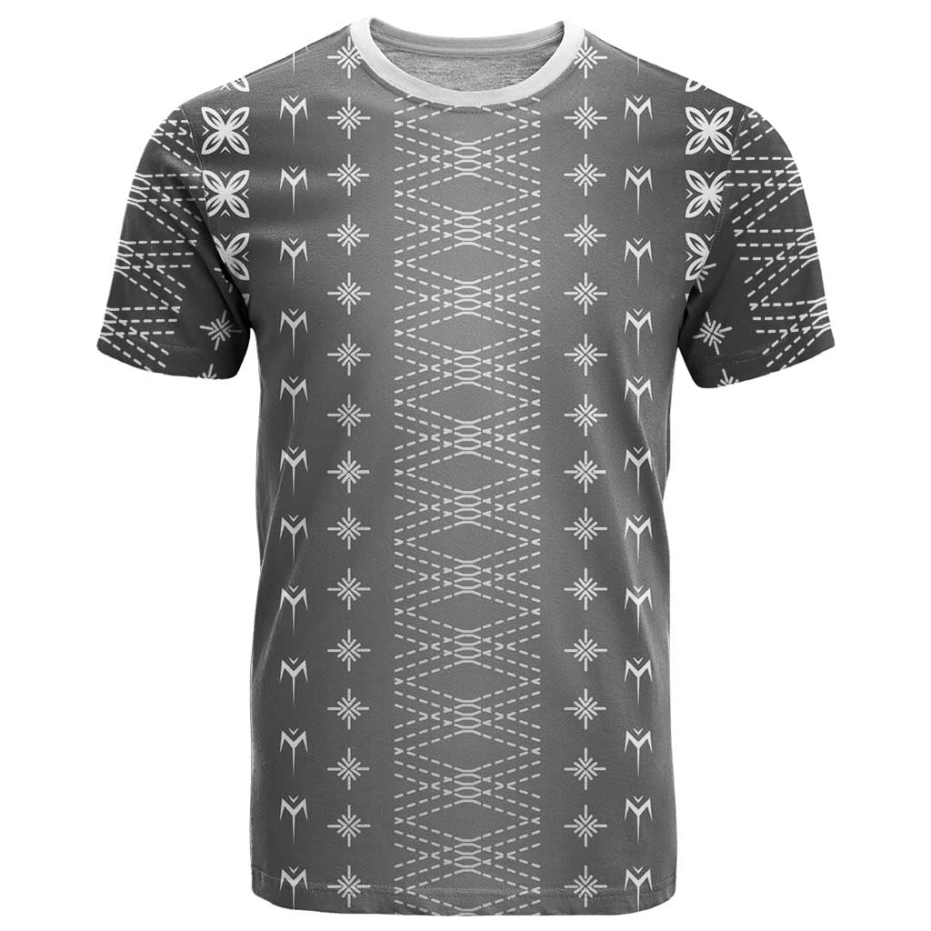Black Samoa Malu Tattoo Inspired T Shirt LT05 Black - Polynesian Pride