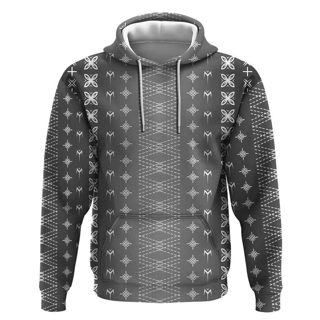 Black Samoa Malu Tattoo Inspired Zip Hoodie LT05 Pullover Hoodie Black - Polynesian Pride