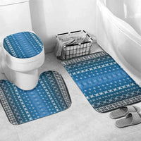 Blue Samoa Malu Tattoo Inspired Bathroom Set - Polynesian Pride