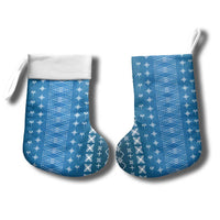 Blue Samoa Malu Tattoo Inspired Christmas Stocking - Polynesian Pride