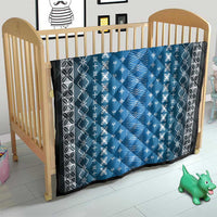 Blue Samoa Malu Tattoo Inspired Quilt LT05 - Polynesian Pride