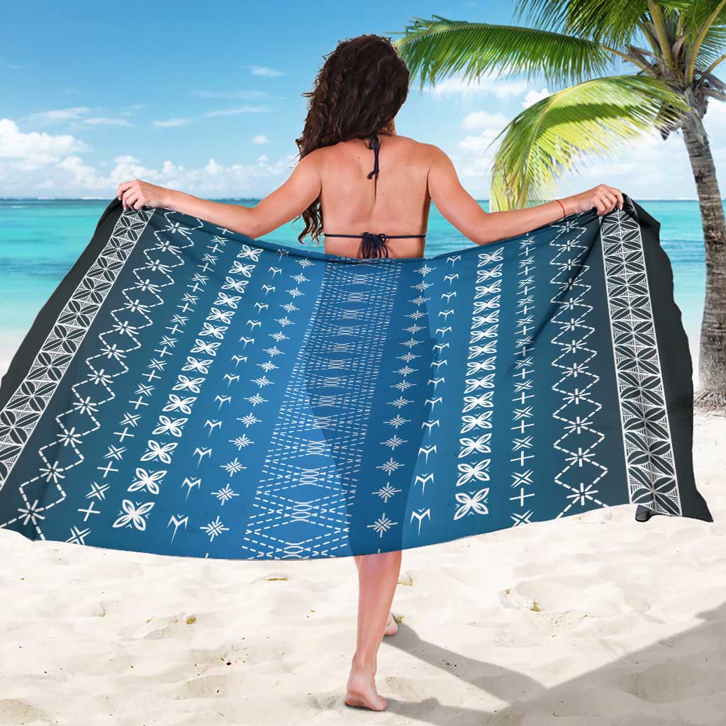 Blue Samoa Malu Tattoo Inspired Sarong - Polynesian Pride