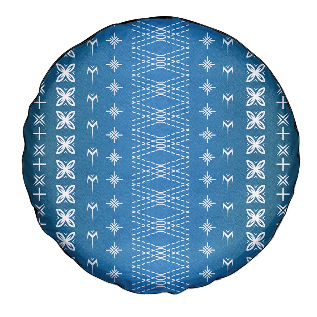 Blue Samoa Malu Tattoo Inspired Spare Tire Cover LT05 - Polynesian Pride
